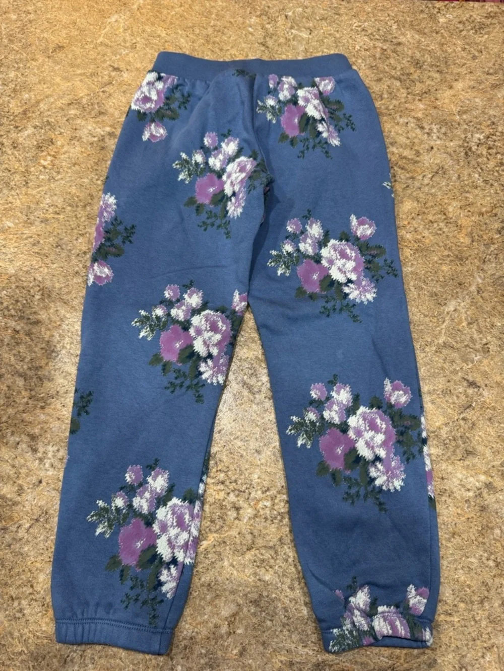 GAP Kids Floral Joggers – Size M (8)